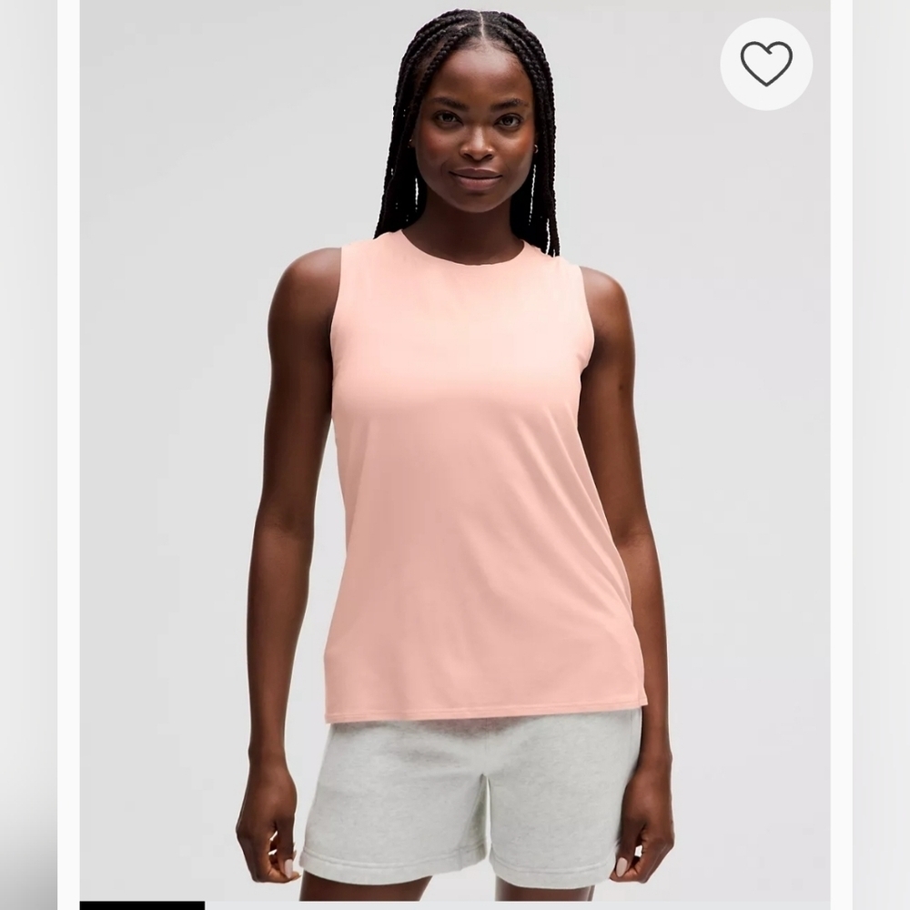 Lululemon Silk Blend Relaxed Fit Tank, Size 6 (NWT)